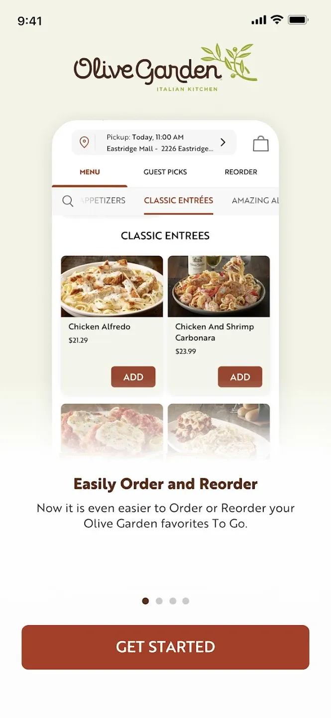 Olive Garden APP 5 Earn Rewards With Every Dollar You Spend