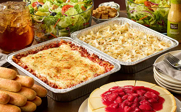 Olive Garden Menu With Prices 2025 156 Lasagna Combination (Serves 8 - 14)
