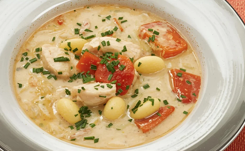 Olive Garden Chicken & Gnocchi Soup