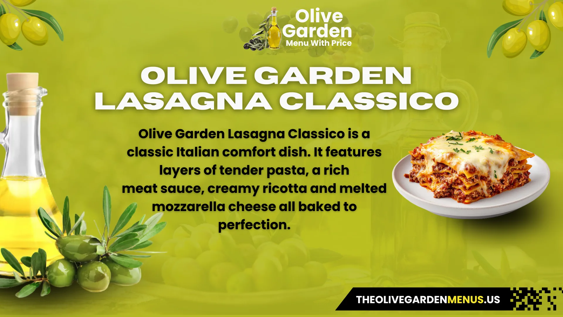 Olive Garden Lasagna Classico