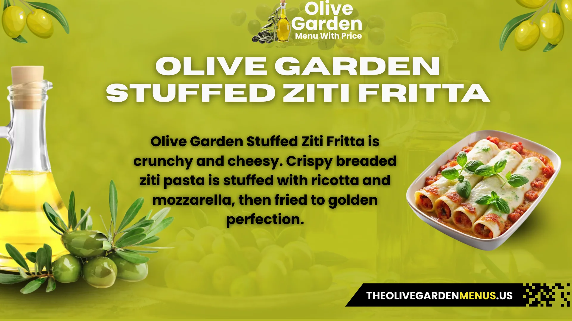 Olive Garden Stuffed Ziti Fritta